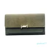 2020 new medium and long women's wallet wholesale multi card position two fold frosted with PU leather hand holding big money clip