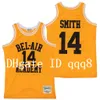 14 Will Smith the Fresh Prince of Bel-air Academy Versione cinematografica Maglia da basket nera verde gialla Ed Rara