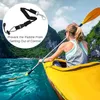 Soporte de paleta de Kayak de 4 piezas, correas de paleta de seguridad ajustables para Kayak y Clips montados en cubierta (tornillos incluidos) con Hardwre Universal