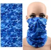 Outdoor Sports Seamless Camo Bandana Multifunctional Headwear Headband Neckwarmer Magic Scarf Neck Gaiter Fishing Face Shield Mask Balaclava