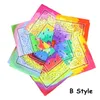 Paisley Tie Dye Bandana Bandeau Magique Multifonctionnel Plaid Bracelet Foulard Paisley Cowboy Bandanas Masques De Fête 12pcs / lot CCA12335