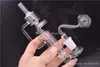 Met handgreep mini 14 mm vrouwelijke gewrichtsbongs recycler percolator waterpijpglas glazen dab olielig water pijp met glazen olieverbranderpijpen