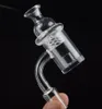 45 90 graden kernreactor Quartz Banger GAIk Nail Cyclone Spinning Carb Cap 10mm 14mm 18mm Quartz Banger voor glazen waterleidingen