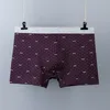 cotton men's underpants underwear mid waist plus size sexy boxer shorts breathable summer pants men panties will and sandy drop ship