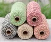 Hot Cotton Baker Twine 21 Färger Presentförpackning Double Color Cotton Twine KD1