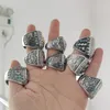 9pcs Ohio State Buckeyes National Championship Ring Set Solid Men Fan Brithday Gift Groothandel 2020 Drop Shipping5465908