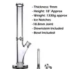 manufacture Hookah beaker Glass Bong water pipes dab rig catcher thick material for smoking 9mm bongs