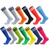 Barn sport fotboll fotboll lång strumpa över knä baseball hockey barn socka över knä high sock hockey pojkar fotboll6817230