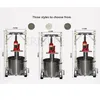 HOT 12L Commercial Fruit Juice Cold Press Juicing Machine Stainless Steel Manual Grape Pulp Juicer Machine