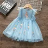 Baby Girl Dress Princess Floral1st Birthday Dress for Baby Girl Fashion Wedding Evening for Girls Summer Clothes 2020