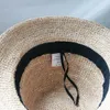 El Kadınlar Straw Güneş Şapka Kepçe kap Rafya Lady Kız Panama Beach Şapka Floppy Kadın Gezi Katlama Cap CX200714 İçin Yaz Şapka yapılan