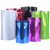 カラフルな食品粉の貯蔵袋のヒートシール可能な袋のアルミホイルの自己シールのビニール袋の卸売