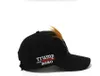 Trump Hot Hat Trump 2020 Letter Borduurwerk Grappige Snapback Verstelbare Pruik Hip Hop Unisex Visor Cap JF0034