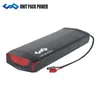 Rear rack battery 36v 10ah with Tail Light Li ion36V for electric bike 500W 350W 250W motor