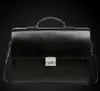 Деловая мужская сумка Theftproof Lock PU Кожаный портфель для мужчин Pure Bank Мужская сумка-портфель Сумка Платье n51j #