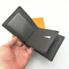 Klassische Herren-Geldbörsen, modische Herren-Geldbörse mit extra mittlerem Po-Slot und Kartensteckplatz, kurze Bifold-Geldbörse, kleine Geldbörsen mit Box287L