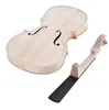 DIY 4/4 full size viool kit natuurlijke massief hout akoestische viool met eq vuren top esdoorn achterkant nek toets staartstuk nieuw