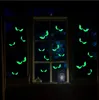 Leuchtender Aufkleber Proboths kreativer abnehmbarer fluoreszierender Aufkleber, leuchtet im Dunkeln, Aufkleber für Halloween, Zuhause, Wand, Fenster, Dekoration, guckende Augen