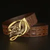 Crocodile Alligator Belt For Men Luxury Strap Automatic Buckle Cowhide Genuine Leather 2020 Designer High Quality Casual Fashion299B