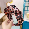 2020 INS moda leopardo mujeres palillos para el cabello Boutique accesorios para el cabello para mujeres diseñador diademas niñas diademas diseñador bandas para la cabeza