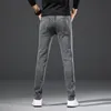 Nouveaux hommes Streetwear Vintage gris Slim Fit Jeans Pantalons Homme Simple Style Coton Haute qualité Casual Straight Denim pantalon CX200727