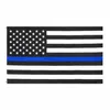 الولايات المتحدة الأمريكية العلم المباشر مصنع الجملة 3x5fts 90 سنتيمتر x 150cm ضباط إنفاذ القانون الولايات المتحدة الأمريكية الشرطة الأمريكية الشرطة رقيقة الخط الأزرق العلم EEA1786