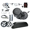 BAFANG BBS02B 48v750W Motor Centrale BBS02 Ebike Conversion Kit med batteri 48v17Ah Down Tube Type