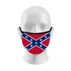 Mississippi Flag Mask Utomhus Sommar Anti Damm Andningsbar Sport Ansiktsmask Trump Valflagga 3D Tryckt munnen täckmaskar LJJO8212