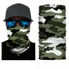 Cykelmössor masker 3d kamouflage skalle solid bandana buffs halsgaiter pannband fiske balaclava mask halsduk femme utomhus huvudbonader1