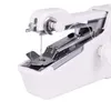 -Säljning Portable Mini Manual Sewing Machine Multifunktionell snabb och bekväm nål och tråd Syning av trådlösa kläder FA231E