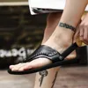 Gladiatoren Snelle Piel Transpirables Erkek Beach Verano Masculino Schoenen Sandalle voor sandalen-Mannen Ruime Eteman Sandale da Casa