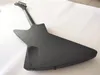 High-end customized goose explorer electric guitar black matte ape variation fingerboard inlay free shipping