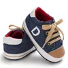 E&Bainel Baby Boy Shoes Classic Canvas Sports Sneakers Soft Sole Anti-slip Newborn Infant Shoes For Boy Prewalker First Walkers
