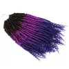 Synthetische Bom Twist Haarverlenging 12 inch Doos Vlechten Haak Met Krullend Uiteinden 24 Strengen/Pack LS11Q