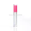 5ML Empty Lipgloss Tubes Round Pink Purple Orange White Clear Lip Gloss Containers Cosmetic Lip Gloss Wand Tubes 25pcs lot12089