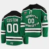 Matt Kiersted North Dakota Fighting Hawks College Grant MismaSh Jonny Tychonick Jacob Bernard-Docker Jonathan Toews Hockey Jersey