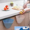 Kitchen cabinets door-mounted trash cans home creative plastic-covered plastic bucket bedroom mini garbage trash free shipping