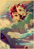 Kimetsu no Yaiba Tanjirou Nezuko Anime Poster Kraft Paper Vintage Posters Home Room Art Wall Stickers252A2336713