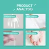 500Pcs VADIV of Safe Disposable Plastic Transparent Food-Grade Gloves, Free of Powder and Latex, Polyethylene, for Cooking, Cleaning, Hair C