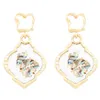 2020 créatif nouvelles dames boucle d'oreille bijoux Transparent fruits boucles d'oreilles irrégulières femme bijoux cadeau mode boucles d'oreilles