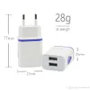 12A Dual USB Wall Charger LED Light Power AC Phones Adapter Universal For Phones Smart Tablet PC9187698