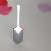 7ML LED Empty Lip Gloss Tubes Square Clear Lipgloss Refillable Bottles Container Plastic Makeup Packaging with Mirror and Light Wh5768678