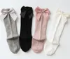 INS Kids Chaussettes pour tout-petits Bas en coton à gros nœud Chaussettes longues de niveau moyen pour garçons filles nourrissons nouveau-nés 012 mois 13 ans enfants 8529687