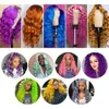 iShow T1b 4 30 Loose Deep Full Lace Human Hair Wigs Omber Colored 131 Human Hair Spets Front Wigs Preplucked 360 Spets Wig98580329928439