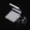 Eyelash box 3D mink 25mm lashes box A square eyelash box false eyelash case eye lash packaging with card with plastic tray9402402