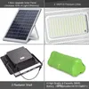 Solar Flood Lights Outdoor Dusk to Dawn IP67 Waterproof Remote Control Solar Powered Security Lights Auto On/Off for Garden Yard Patio