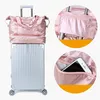 Travel Luggage Duffle Bag Nylon Gym Bag Dry Wet Separation Yoga Multifunction Handbags Large Capacity Shoulder Overnight Bag CX200718