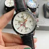 New Fashion Men Automatic Movement Watch Black Leather Top Business Sports Men039s Selfwind Watchs Designer Professional Wris1136566