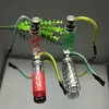 Pipes fumeurs Europe et Americaglass Pipe Bubbler Fumer Pipe Pipe Water Glass Bong Mini multi-verre Pot