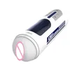 2020 Leten Automatic Piston Telescopic Male Masturbator Real Vagina Sucking Sex Machine Adult Sex Toys For Men Masturbation T200730